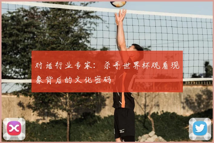对话行业专家:杀手世界杯观看现象背后的文化密码